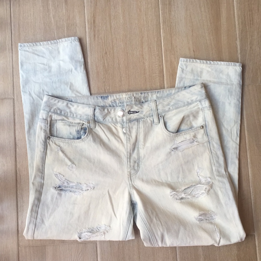 American Eagle Outfitters AcidWash Ripped Jeans